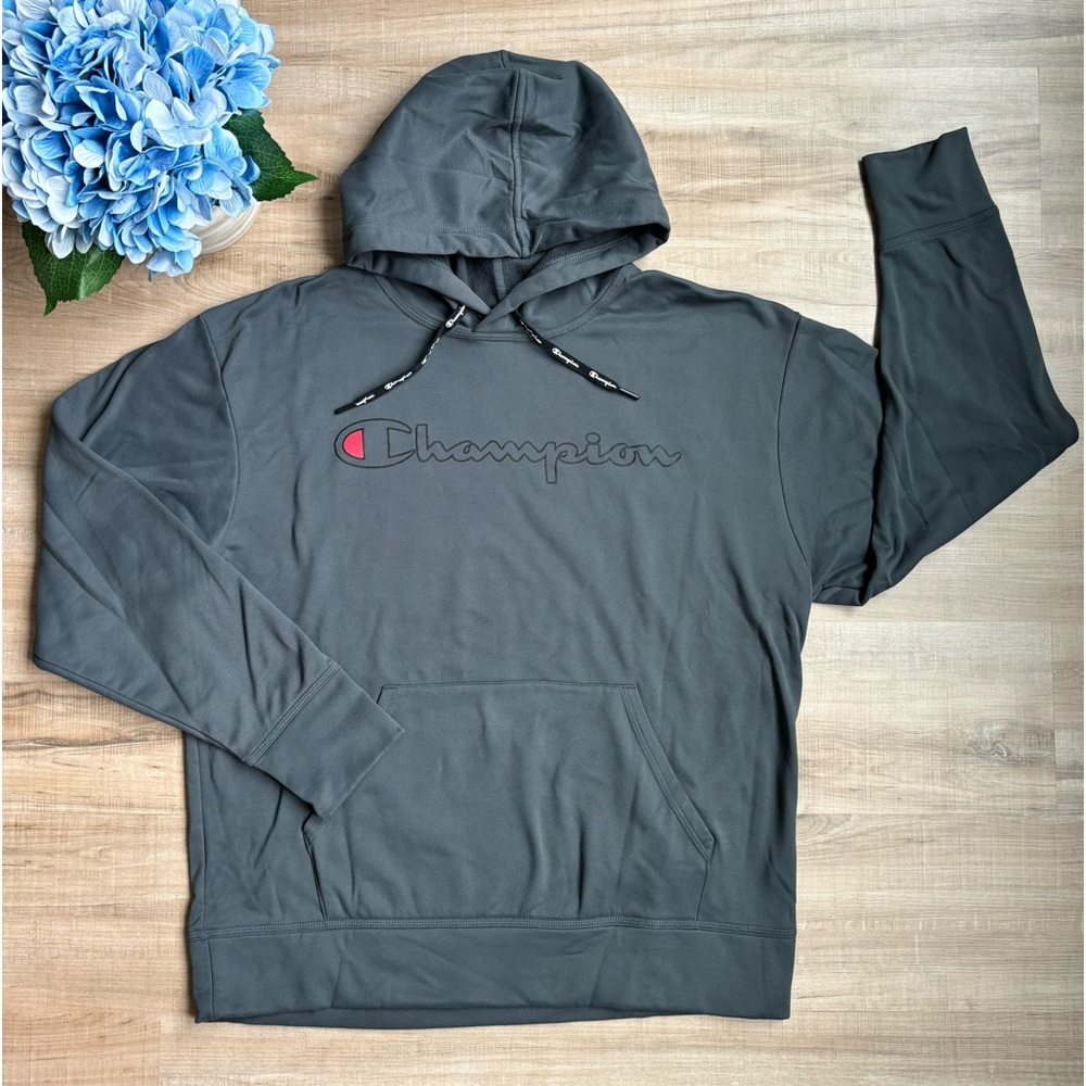 Champion | NWOT Champion Logo Hoodie Long Sleeve Sweatshirt